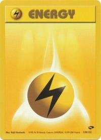 pokemon gym challenge lightning energy 130 132