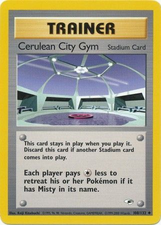 Cerulean City Gym - 108-132