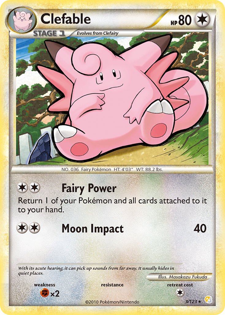 Clefable 3-123 (RH)