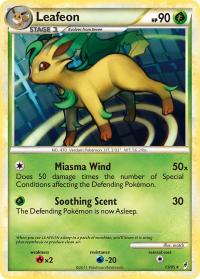 pokemon hgss call of legends leafeon 13 95