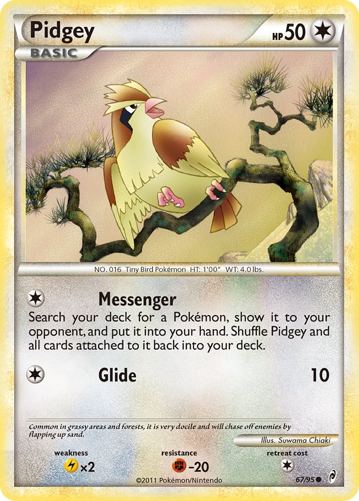 Pidgey 67-95