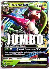 pokemon jumbo pokemon cards tsareena gx sm56 oversized