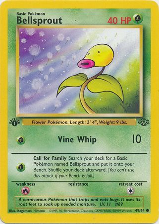 Bellsprout 49-64  1st edition