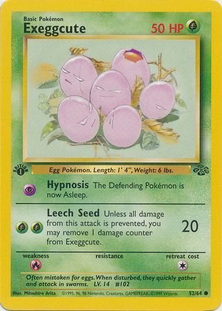 Exeggcute 52-64  1st edition