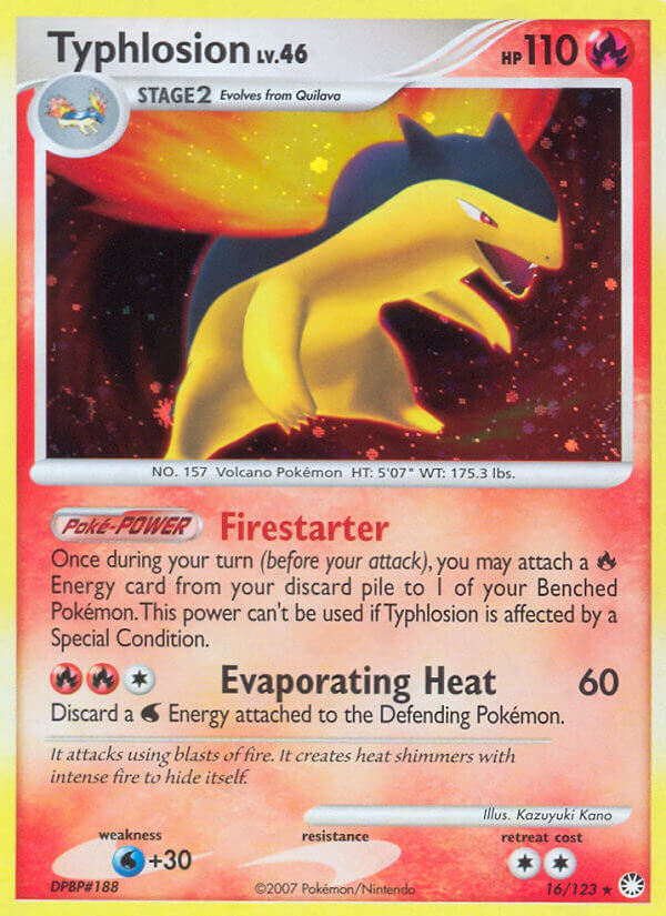 Typhlosion - 16-123 (RH)