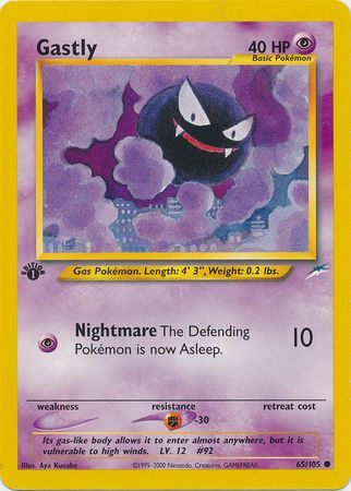 Gastly - 65-105 1st Edition