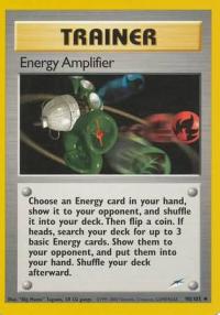 pokemon neo destiny energy amplifier 98 105