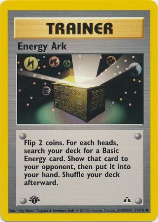 Energy Ark - 75-75 -1st Edition