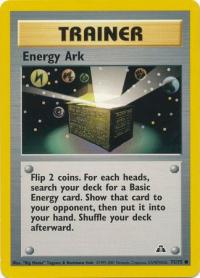 pokemon neo discovery energy ark 75 75