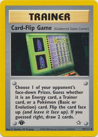 Card-Flip Game- 92-111 - 1st Edition