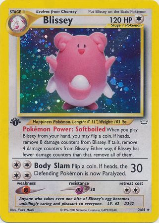 Blissey - 2-64 - 1st Edition