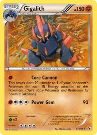 pokemon noble victories gigalith 61 101