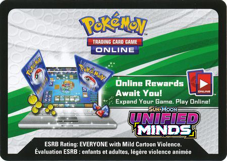 SM Unified Minds Online Code Card