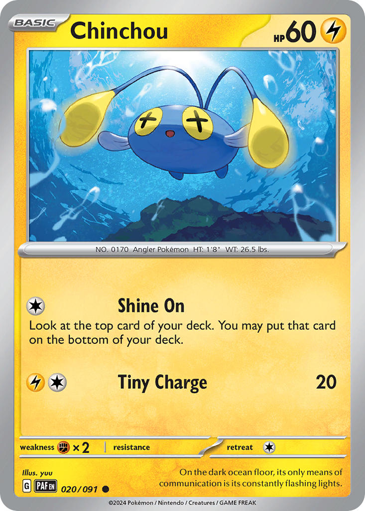 Chinchou - 020-091 (RH)