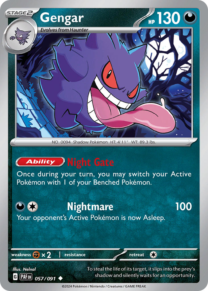 Gengar - 057-091 (RH)