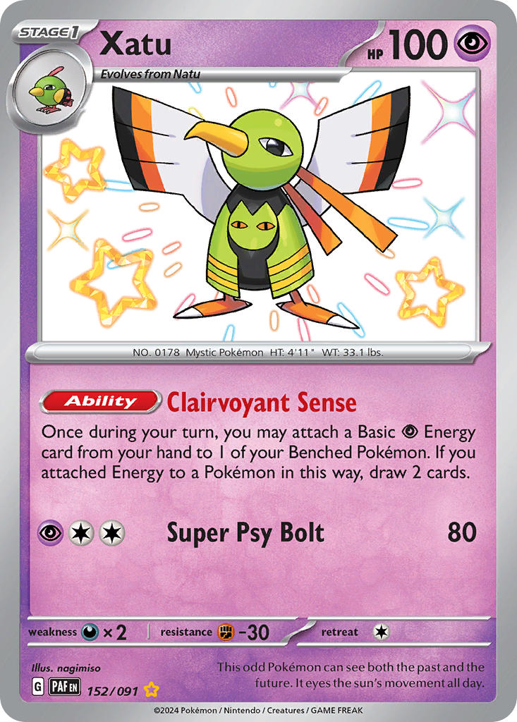 Xatu - 152-091 - Shiny