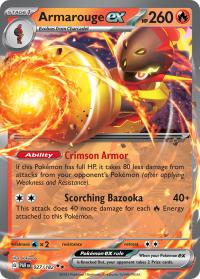 pokemon paradox rift preorder armarogue ex 027 182