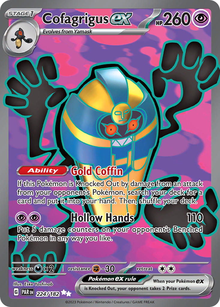 Cofagrigus EX - 224-182 - FULL ART