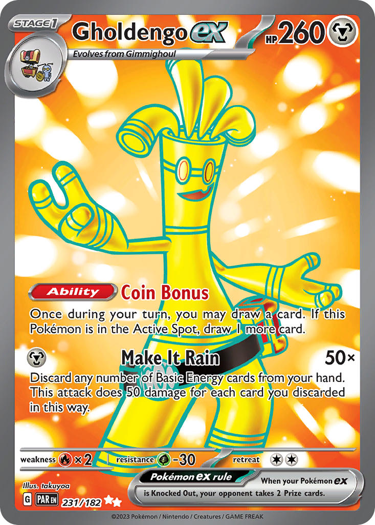 Gholdengo EX - 231-182 - FULL ART