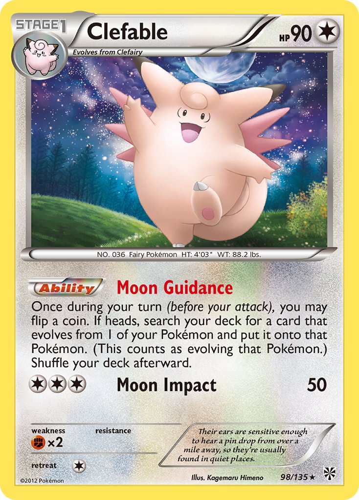 Clefable 98-135 (RH)