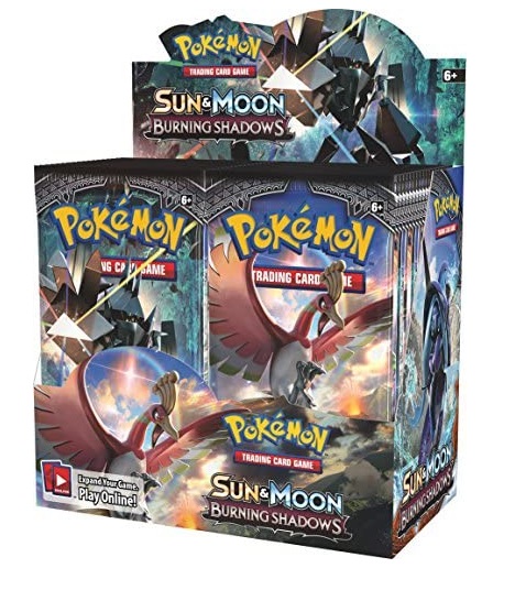 Sun & Moon Burning Shadows Booster Box