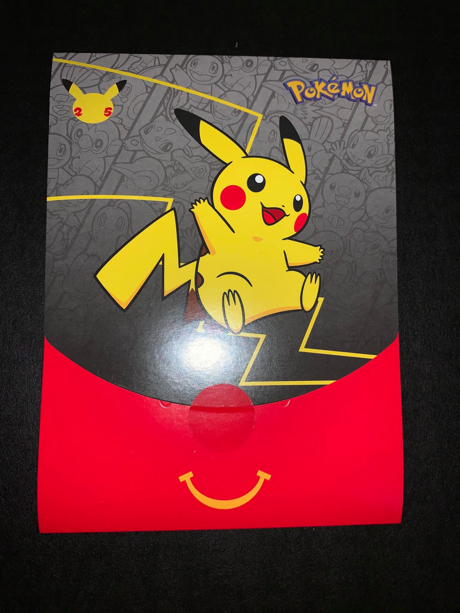 Pokemon McDonalds 25th Anniversary Promo Sealed Booster Pack - Version 4