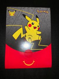 pokemon pokemon booster packs pokemon mcdonalds 25th anniversary promo sealed booster pack version 4