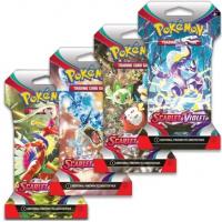 pokemon pokemon booster packs scarlet violet sleeved booster pack art bundle
