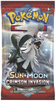 pokemon pokemon booster packs sun moon crimson invasion booster pack silvally art