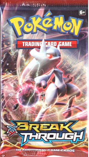 XY Breakthrough Booster Pack - Mewtwo Y Art