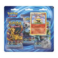 pokemon pokemon boxes and packs evolutions 3 pack coin pack
