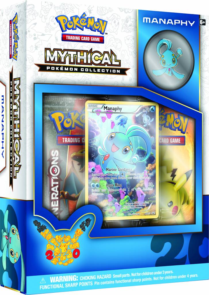 Generations - Mythical Pokemon Collection - Manaphy