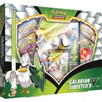 pokemon pokemon collection boxes champions path galarian sirfetch d v collection box