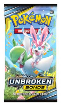 pokemon pokemon booster packs sun moon unbroken bonds booster pack