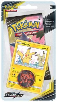 pokemon pokemon 1 pack 3 packs blister sun moon 1 pack blister team up pikachu