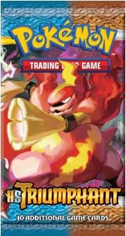 pokemon pokemon booster packs hgss triumphant booster pack