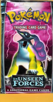 pokemon pokemon booster packs ex unseen forces booster pack