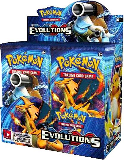 XY Evolutions Booster Box 