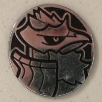 pokemon pokemon pins coins accesories jumbo coin corviknight