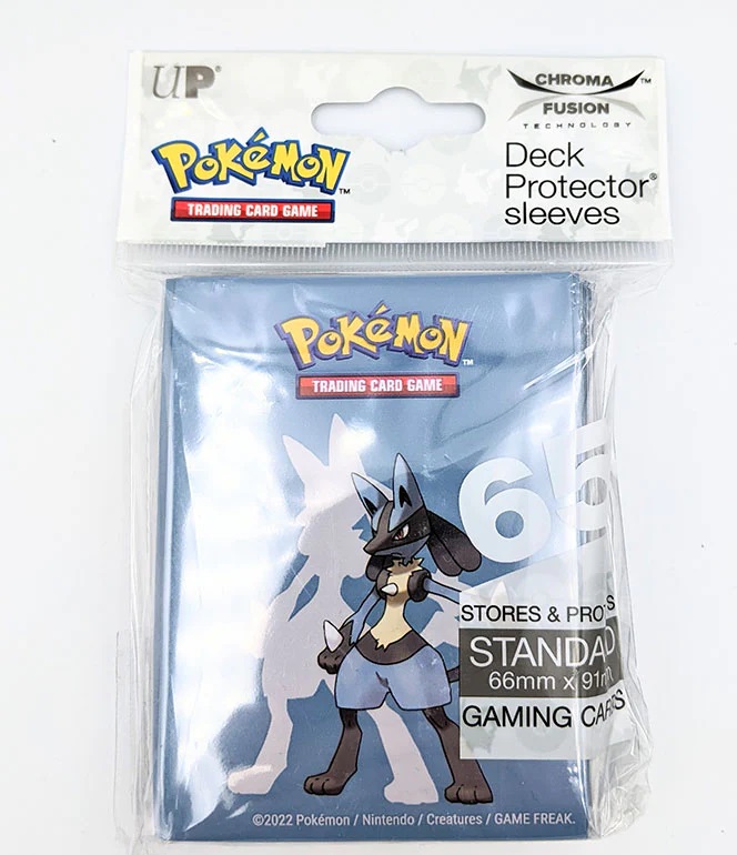 Ultra Pro Lucario 65ct Standard Sleeves