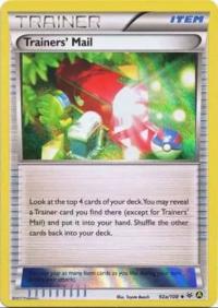 pokemon alternate cards trainers mail 92a 108