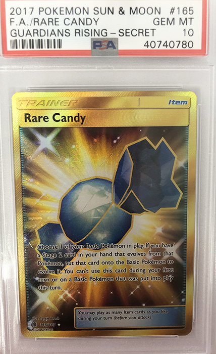 Rare Candy 165-145 Secret - PSA 10