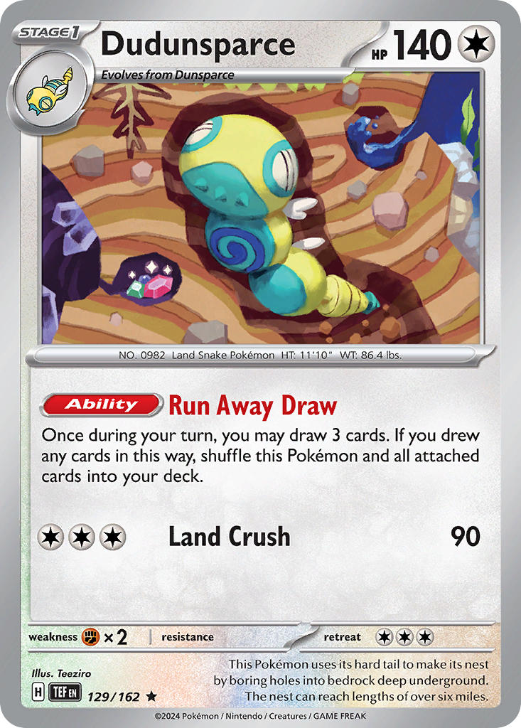 Dudunsparce - 129-162 (RH)