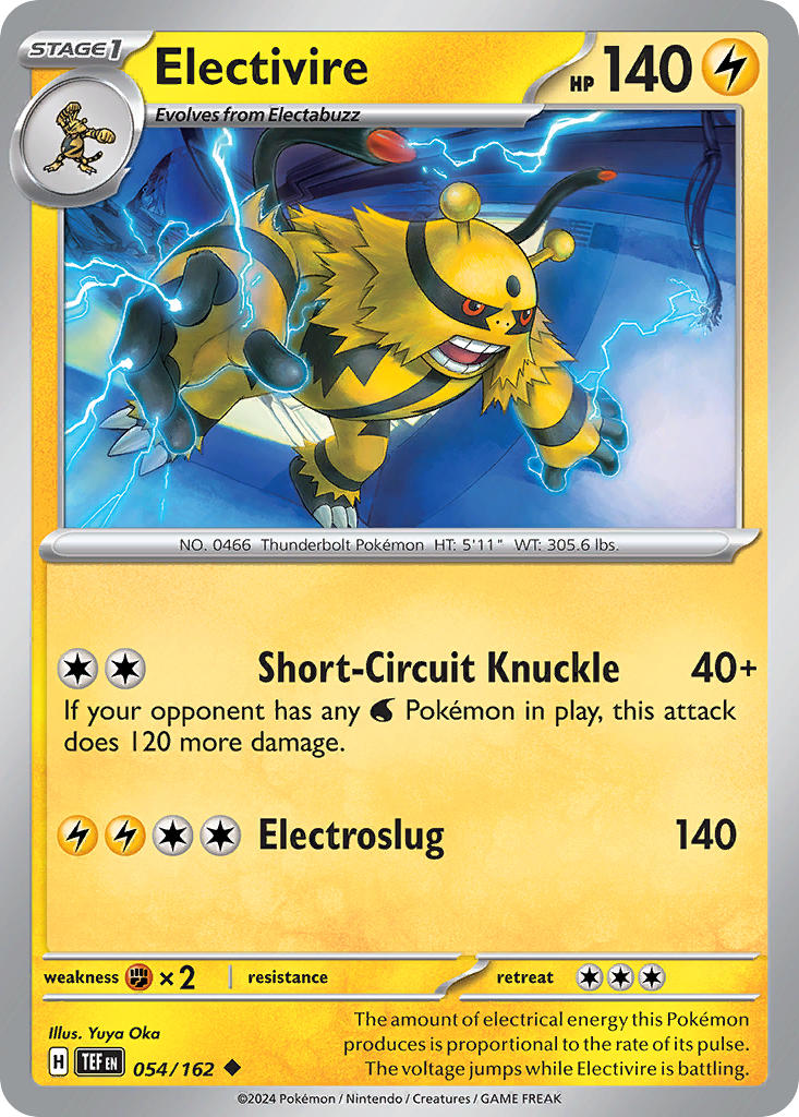 Electivire - 054-162 (RH)