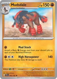 pokemon s v temporal forces mudsdale 092 162