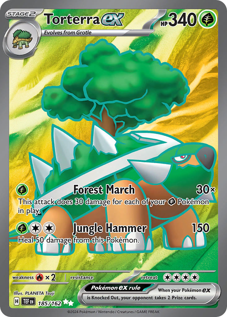 Torterra EX - 185-162 - FULL ART