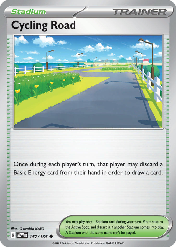 Cycling Road - 157-165 (RH)