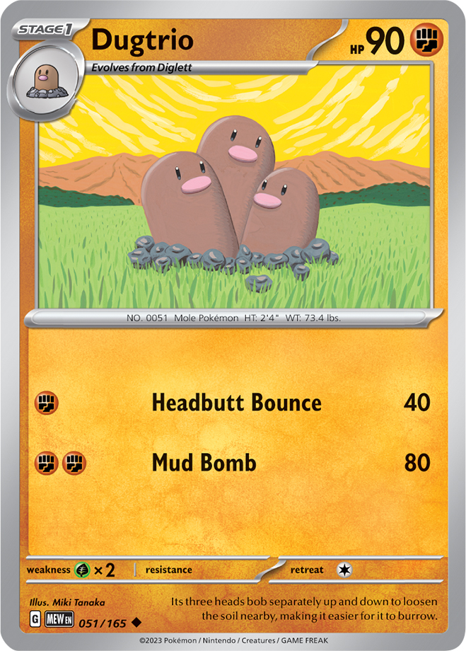 Dugtrio - 051-165