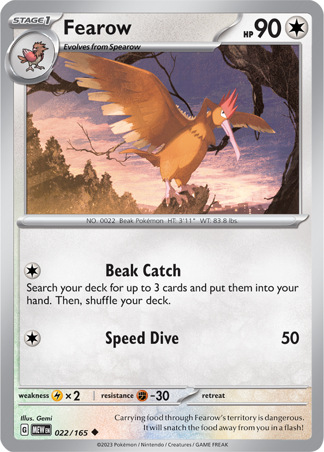 Fearow - 022-165 (RH)