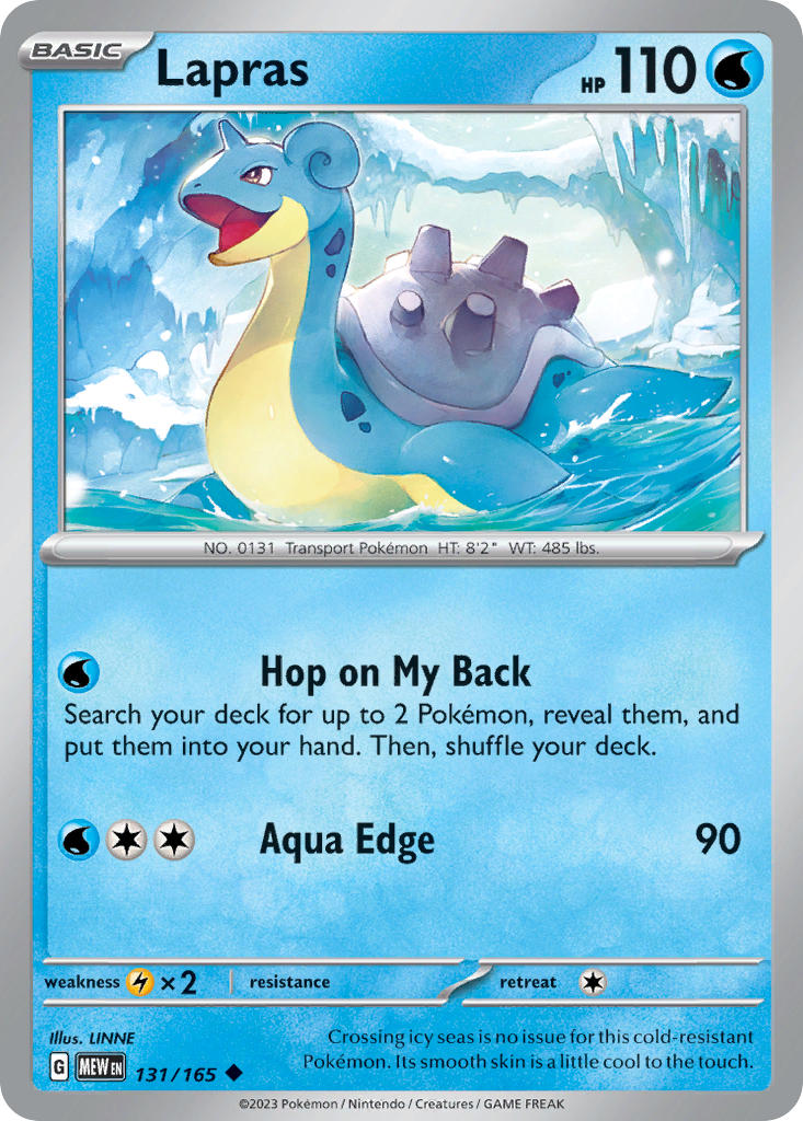 Lapras - 131-165 (RH)